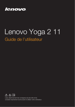 Lenovo Yoga 2 11 Manuel utilisateur