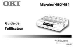 OKI ML 490N Manuel utilisateur