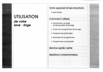 Manuel du propriétaire | Brandt TH555 Manuel utilisateur | Fixfr