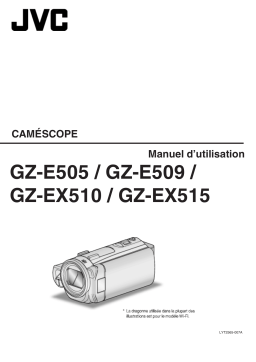 JVC GZ EX510 Manuel utilisateur