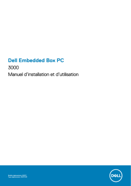 Dell Embedded Box PC 3000 Manuel utilisateur