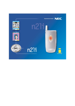 NEC N21i Manuel utilisateur