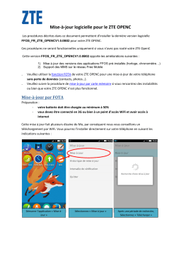 ZTE OpenC Manuel utilisateur