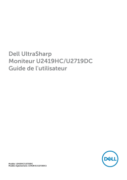 Dell U2419HC electronics accessory Manuel utilisateur