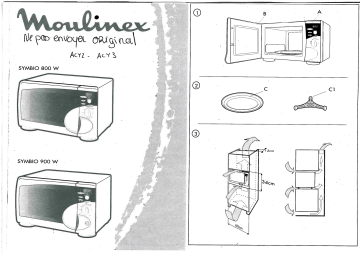 Manuel du propriétaire | Moulinex SYMBIO 900W Manuel utilisateur | Fixfr