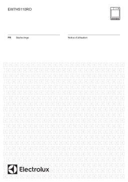 Electrolux EW7H5110RO Manuel utilisateur