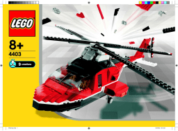 Lego 4403 Air Blazers Manuel utilisateur