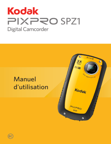 Manuel du propriétaire | Kodak SPZ1 - PixPro Manuel utilisateur | Fixfr