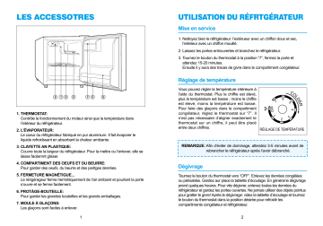 Manuel du propriétaire | Daewoo FR-063R Manuel utilisateur | Fixfr