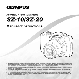 Olympus SZ-20 Manuel utilisateur