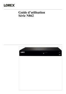 Lorex N4K3-1616BB 16-Channel NVR System Manuel utilisateur