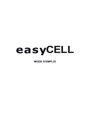 Manuel du propriétaire | ITT Easy Cell Manuel utilisateur | Fixfr