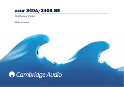 Cambridge Audio Azur 340A SE Manuel utilisateur