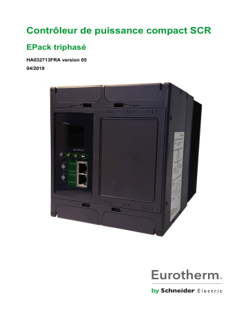 Eurotherm EPack 3PH Manuel du propriétaire | Fixfr