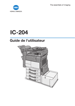 Konica Minolta IC 204 CONTROLLER Manuel utilisateur