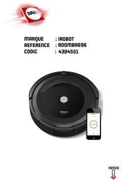 iRobot ROOMBA 772 E Manuel utilisateur