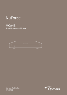 NuForce MCA-18 Manuel du propriétaire