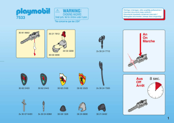 Manuel du propriétaire | Playmobil 7533 Manuel utilisateur | Fixfr