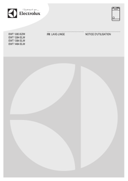 Electrolux EWT 1464 ELW Manuel utilisateur