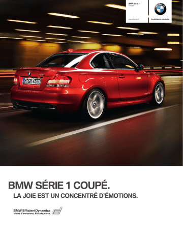 Manuel du propriétaire | BMW SÉRIE 1 COUPÉ Manuel utilisateur | Fixfr