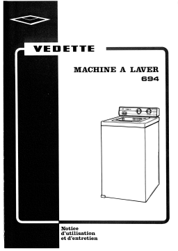 Vedette V694 Manuel utilisateur