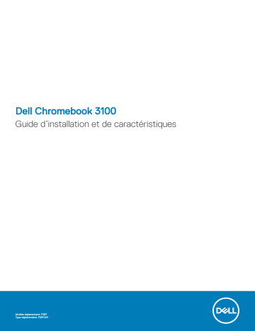 Dell Chromebook 3100 Manuel du propriétaire | Fixfr