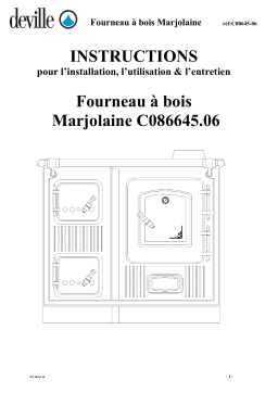 DEVILLE C08645 Manuel utilisateur