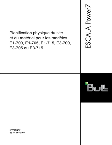 Bull Site and Hardware Manuel utilisateur | Fixfr