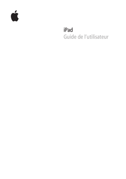 Apple iPad iOS 3.2 Manuel utilisateur