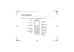 Motorola MOTO RAZR V3i Mode d'emploi