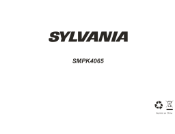 Sylvania SMPK 4065 Manuel utilisateur
