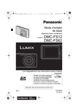 Panasonic DMC FS12 Mode d'emploi