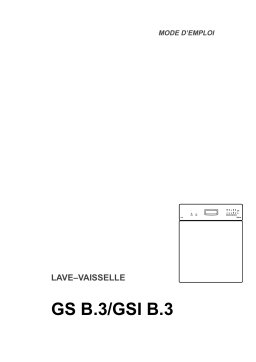 Therma GS B.3 WS Manuel utilisateur