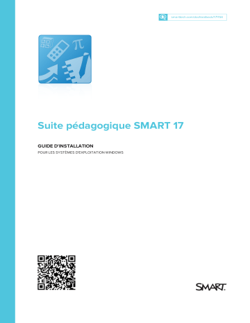 SMART Technologies Notebook 17 Guide d'installation | Fixfr