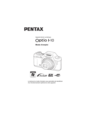 Pentax Série Optio I10 Mode d'emploi | Fixfr