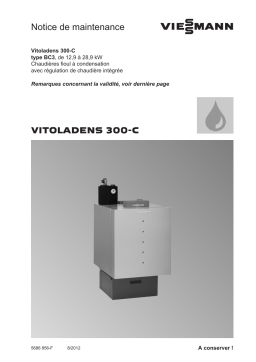 Viessmann VITOLADENS & VITOLAVITOLA 111 Manuel utilisateur