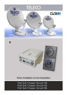 Teleco Flatsat Classic Easy Smart Manuel utilisateur