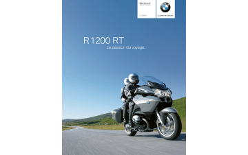 Manuel du propriétaire | BMW R 1200 RT Manuel utilisateur | Fixfr