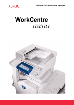 Xerox WORKCENTRE 7232 Manuel utilisateur