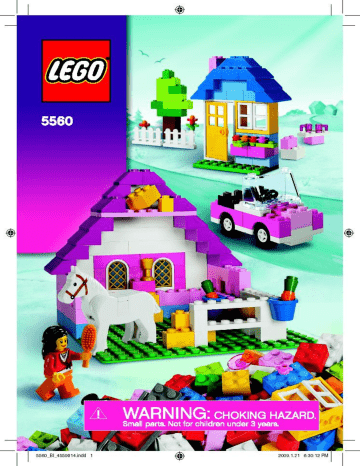 Guide d'installation | Lego 5560 Large Pink Brick Box Manuel utilisateur | Fixfr