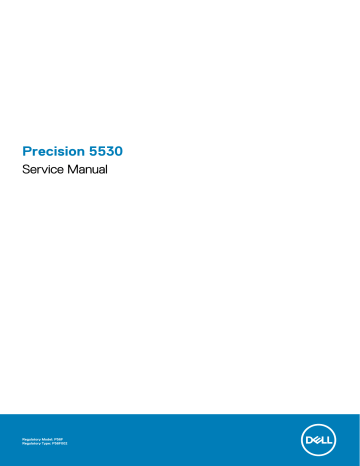Dell Precision 5530 Manuel utilisateur | Fixfr