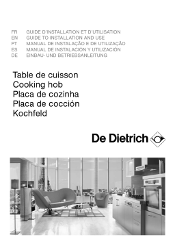 De Dietrich DTI805Z Manuel utilisateur