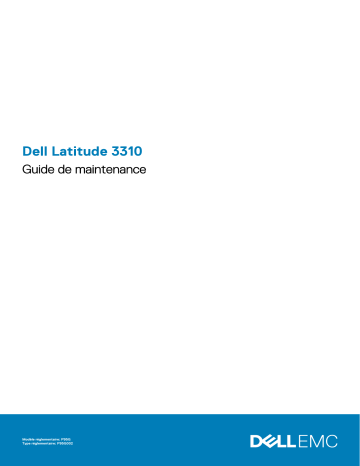 Dell Latitude 3310 laptop Manuel du propriétaire | Fixfr