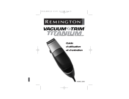 Remington HKVAC-2000 Manuel utilisateur