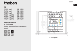 THEBEN TR 642 TOP2 Manuel utilisateur