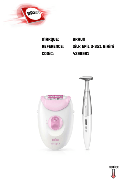 Braun SILK-EPIL 5 5580 Manuel utilisateur