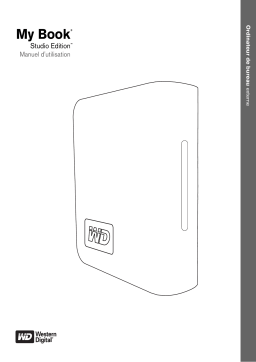 Western Digital MY BOOK STUDIO EDITION Manuel utilisateur