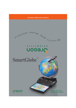 Oregon Scientific SMARTGLOBE Manuel utilisateur