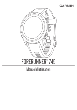 Garmin Forerunner 745 Manuel utilisateur