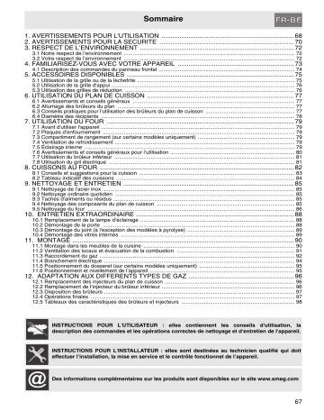 Manuel du propriétaire | Smeg C6GVXI8-2 Manuel utilisateur | Fixfr